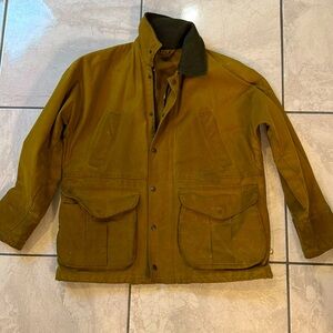 Filson Original Waxed Tin Cloth Field Jacket in Tan in like new condition!